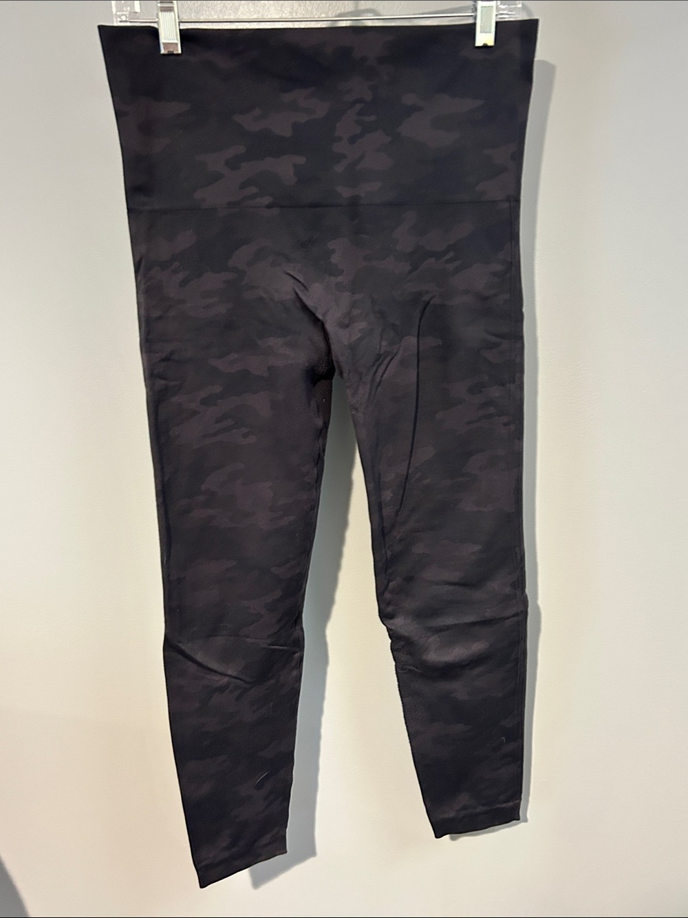 SPANX Black Camo High-Waist Leggings